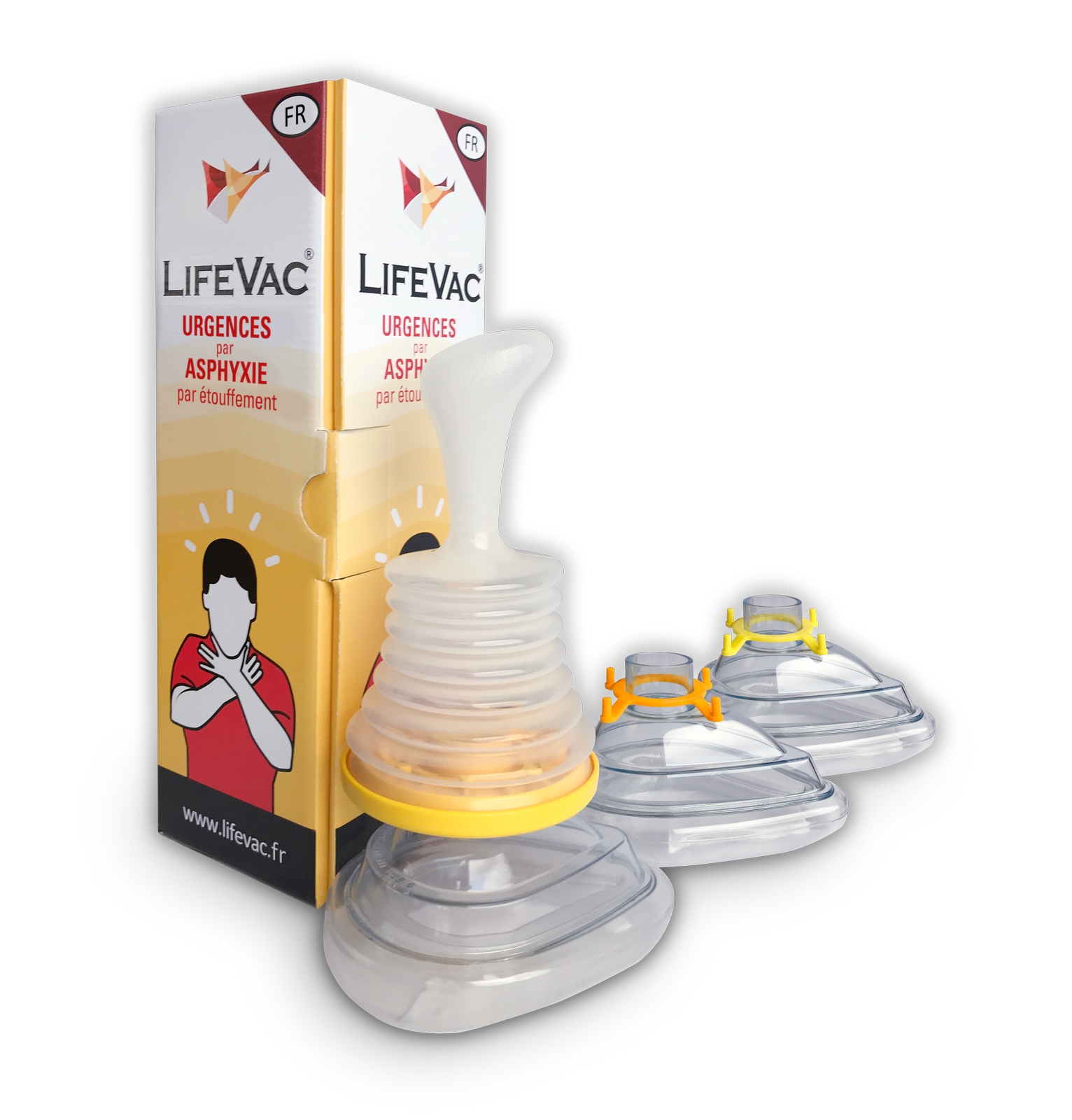 LifeVac dispositif d'urgence anti-étouffement. 