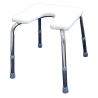 Tabouret de douche avec découpe anatomique vilgo