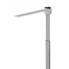 Toise adulte murale en aluminium