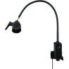 Fixation murale noire pour lampe d'examen LED Holtex
