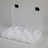 Boîte plastique transparente