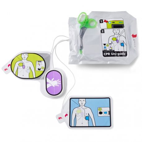 Electrodes CPR Uni-Padz (Adulte/Pédiatrique) - AED3