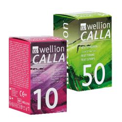 Bandelettes pour glucomètre Wellion Calla