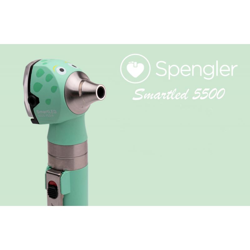 Otoscope Spengler SMARTLED 5500 à fibres optiques LED
