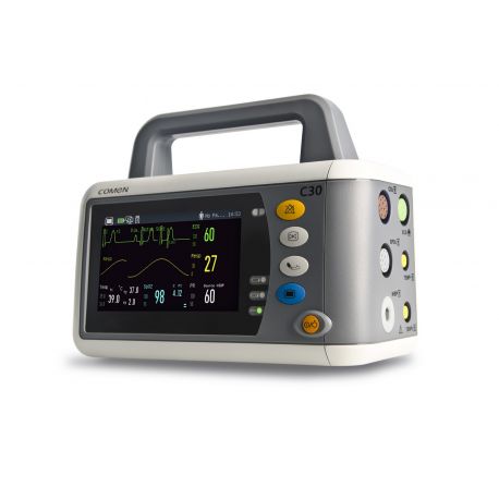 Moniteur multiparamétrique Comen C30 (ECG 12 dérivations)