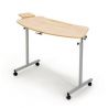 Table incurvée inclinable avec tablette Homecraft®