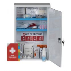 Armoire à pharmacie bureau 8-10 personnes 
