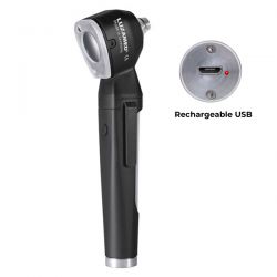 Otoscope LuxaScope Auris LED 3.7 V rechargeable USB - LUXAMED ®