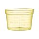 Coupelles plastique larges graduées de couleur - 30 ml