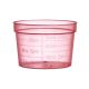 Coupelles plastique larges graduées de couleur - 30 ml