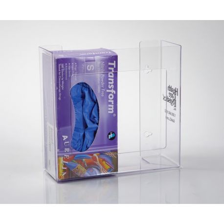 Supports pour boîtes de gants en plexiglas