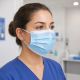 Masque chirurgical type IIR 3 plis avec élastiques - Boîte de 50