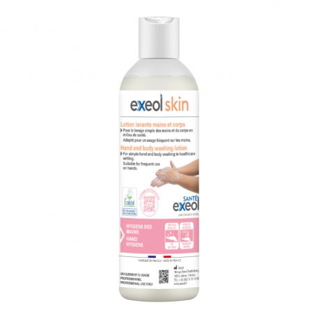 Lotion lavante mains et corps Exeol Skin