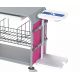 Support latéral pour sac à linge ou poubelle