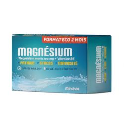 MINOLVI Magnésium Marin (60 gélules)