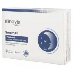 MINOLVIE Nutra' Sommeil (Boîte de 30 Gélules Végétales)