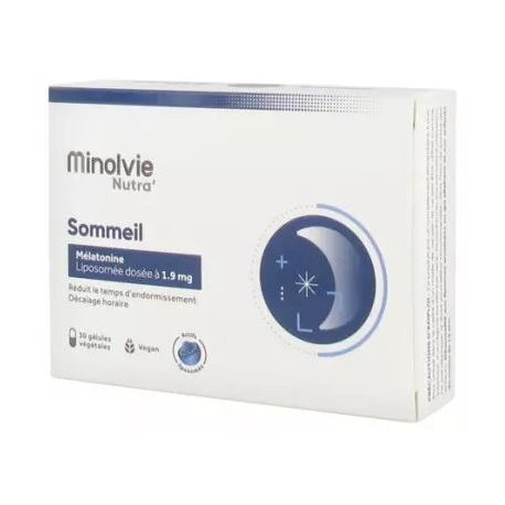 MINOLVIE Nutra' Sommeil (Boîte de 30 Gélules Végétales)