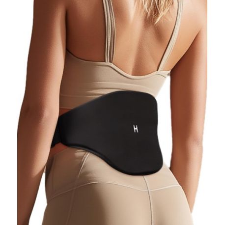 Ceinture lombaire soulagement chaud & froid pour le dos ou le ventre