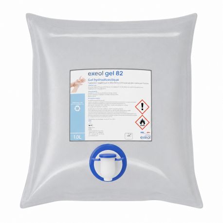 Poche de recharge 10 L Exeol 82 pour Refill Box