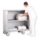 Chariot-armoire linge propre 1 étagère