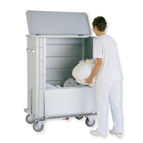 Conteneur pour le transport du linge sale