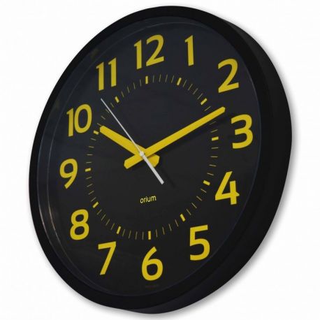 Horloge contraste silencieuse Orium Ø 40 cm